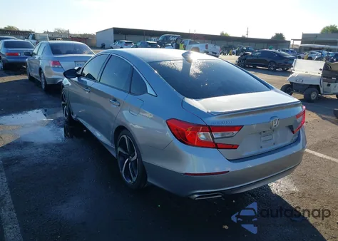 2018 Honda Accord Sport z USA, uszkodzony, nr VIN 1HGCV1F39JA219946